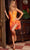 Jovani 23058 - Sequined V Neck Cocktail Dress Cocktail Dresses