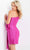 Jovani 23064 - Waist Bow Cocktail Dress Homecoming Dresses