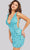 Jovani 23107 - V-Neck Sheer Side Cocktail Dress Special Occasion Dress