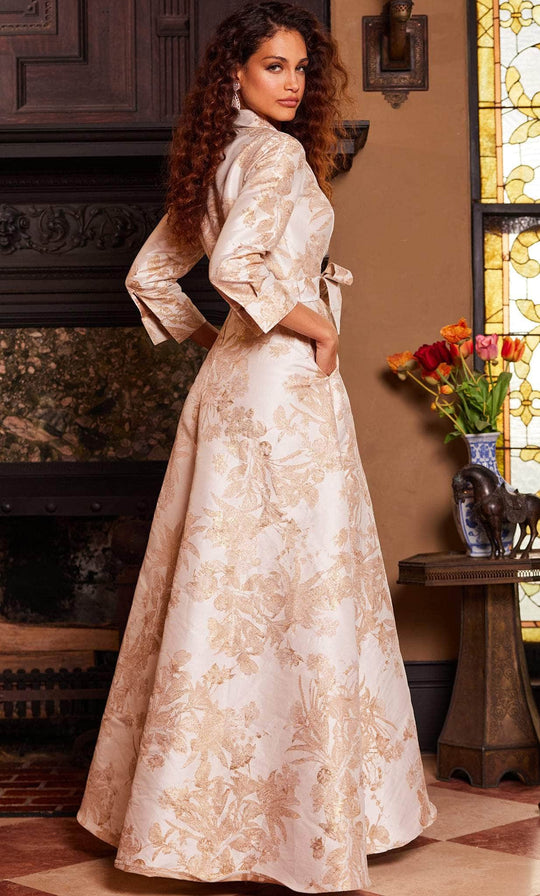 Jovani 23178 - Floral Printed A-Line Evening Dress