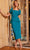 Jovani 23189SC - Short Sleeve Peplum Formal Dress Holiday Dresses