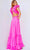 Jovani 23322 - Ruffled Shoulder A-Line Prom Dress Special Occasion Dress