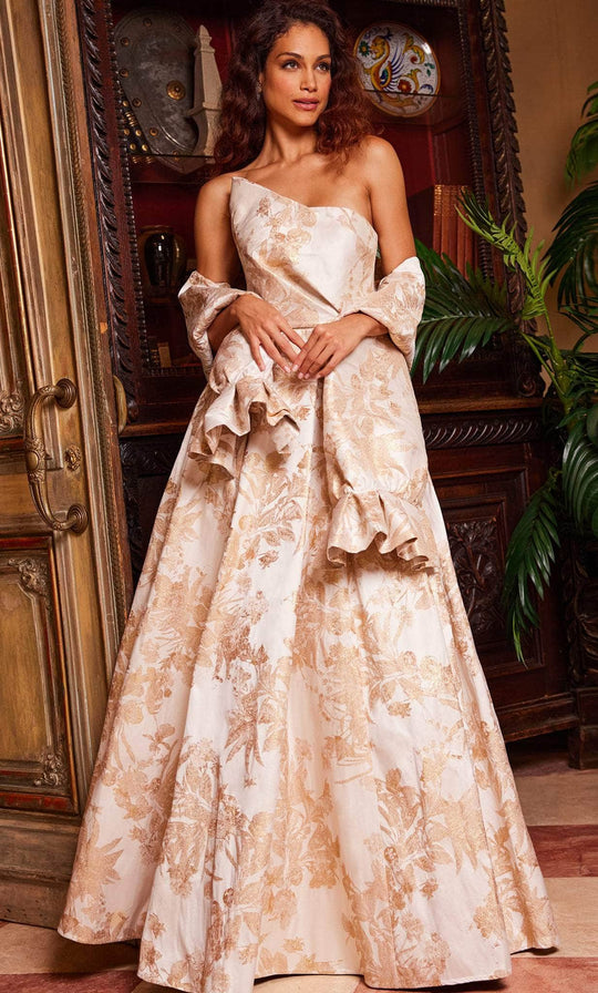 Jovani 23625 - Strapless A-Line Evening Dress