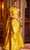 Jovani 23742 - Oversized Bow Mermaid Prom Dress Special Occasion Dress 00 / Yellow