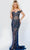 Jovani 23760 - Off Shoulder Beaded Translucent Gown Prom Dresses
