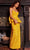 Jovani 23849 - V-Neck Floral Evening Dress Special Occasion Dress