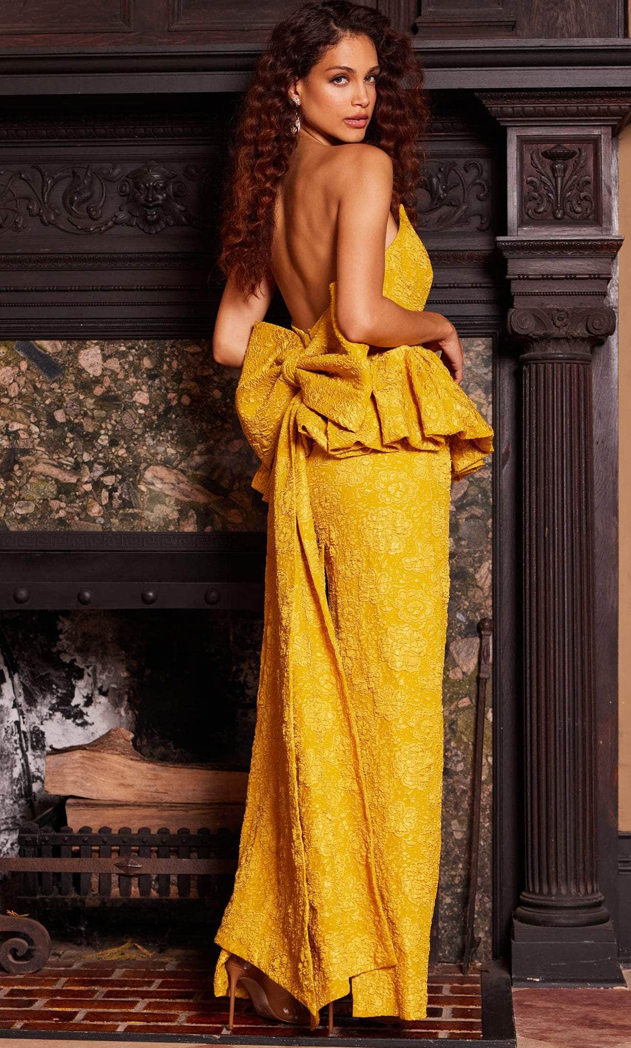 Official Yellow Evening Dress