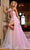 Jovani 23951 - Floral Embroidered Tulle Asymmetric Dress Prom Dresses