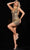 Jovani 24525 - Sequin Sheath Homecoming Dress Party Dresses 00 / Gold