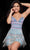 Jovani 25926 - Sleeveless Fringe Embellished Cocktail Dress Cocktail Dresses
