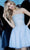 Jovani - 2830 Jewel Accented Strapless A-Line Dress Cocktail Dresses