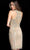 Jovani - 2975 Beaded Jewel Neck Sheath Dress Cocktail Dresses