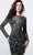Jovani - 3011 Embellished Long Sleeve Fitted Dress Cocktail Dresses