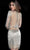 Jovani - 3148 Embellished Long Sleeve Sheath Dress Cocktail Dresses