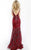 Jovani - 3186 Sequined Deep V-neck Trumpet Dress Pageant Dresses