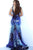 Jovani - 3192 Sequined Deep V-neck Trumpet Dress With Train Pageant Dresses