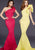 Jovani - 32602 Bow Accented Asymmetrical Mermaid Gown Bridesmaid Dresses