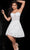 Jovani 36578 - Corset A-Line Homecoming Dress Homecoming Dresses 00 / White