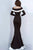 Jovani - 4062 Bateau Folded Collar Trumpet Dress Evening Dresses