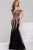 Jovani - 51115 Sequined Off The Shoulder Tulle Mermaid Dress CCSALE