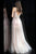 Jovani - 55621 Plunging Neckline Floral Embellished Tulle Dress Special Occasion Dress