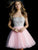 Jovani - 58470 Bead Studded Strapless Top Fit and Flare Cocktail Dress Cocktail Dresses 00 / Blush