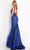 Jovani - 59762 Low V-Neck Sequin Evening Gown Prom Dresses