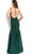 Jovani - 60214 Plunging V-neck Glitter Trumpet Dress Special Occasion Dress