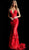 Jovani 60283 Sequined Deep V-neck Trumpet Dress Evening Dresses 00 / Red