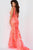Jovani 60283 - Sleeveless Floral Applique Prom Dress Evening Dresses