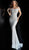 Jovani - 61357 Off Shoulder Textured Lace Long Gown Special Occasion Dress