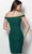 Jovani - 61623 Off Shoulder Glitter Stretch Fitted Cocktail Dress Cocktail Dresses