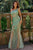 Jovani - 6395 Asymmetrical Illusion Silhouette Gown Prom Dresses