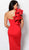 Jovani - 63994 One Shoulder Ruffle Sleeve Mermaid Evening Gown Special Occasion Dress