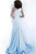 Jovani - 67650 Stretch Glitter Mermaid Dress With Sweep Train Evening Dresses