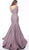 Jovani - 67650 Stretch Glitter Mermaid Dress With Sweep Train Evening Dresses