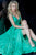 Jovani - 68642 Ruched Surplice A-Line Evening Dress Evening Dresses