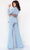 Jovani 7227 - Two Piece Sheer Waist Jumpsuit Jumpsuit Dresses