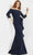 Jovani 8699 - Quarter Sleeve Off-Shoulder Evening Dress Evening Dresses