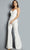 Jovani 9381 - Peplum Jacket Two-Piece Jumpsuit Jumpsuit Dresses