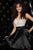 Jovani Beaded Plunging V Neck A-Line Cocktail Dress JVN63850 - 1 pc Black In Size 6 Available CCSALE 6 / Black