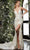 Jovani Bridal - JB03592 Glittered Open Back Long Dress Bridal Dresses