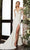 Jovani Bridal - JB05846 Applique Plunging Sweetheart Dress Bridal Dresses