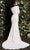 Jovani Bridal - JB06911 Plunging V Neck Long Sleeves Bridal Dress Bridal Dresses