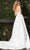 Jovani Bridal - JB07023 Strapless Sweetheart High Slit Bridal Gown Bridal Dresses