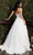 Jovani Bridal - JB07265 Embroidered Applique A-Line Bridal Gown Bridal Dresses