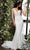 Jovani Bridal - JB07385 Embroidered Lace Sheath Bridal Gown Bridal Dresses