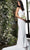 Jovani Bridal - JB2507 Sleeveless V Neck Long Sheath Dress Bridal Dresses