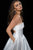Jovani Cutout Back Strapless Detailed Mikado Ballgown 52152SC - 1 pc Off White In Size 2 Available CCSALE 2 / Off White