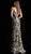 Jovani - Elaborate Metallic Sequined Off Shoulder Gown 63349 - 1 pc Black/Gold In Size 14 Available CCSALE 14 / Black/Gold